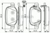 FIAT 0077366457 Brake Pad Set, disc brake